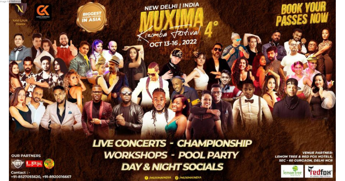 MuximaIndia and Casa Kizomba to host the fourth season of Asia’s Largest Kizomba Dance Festival:Muxima Kizomba Festival